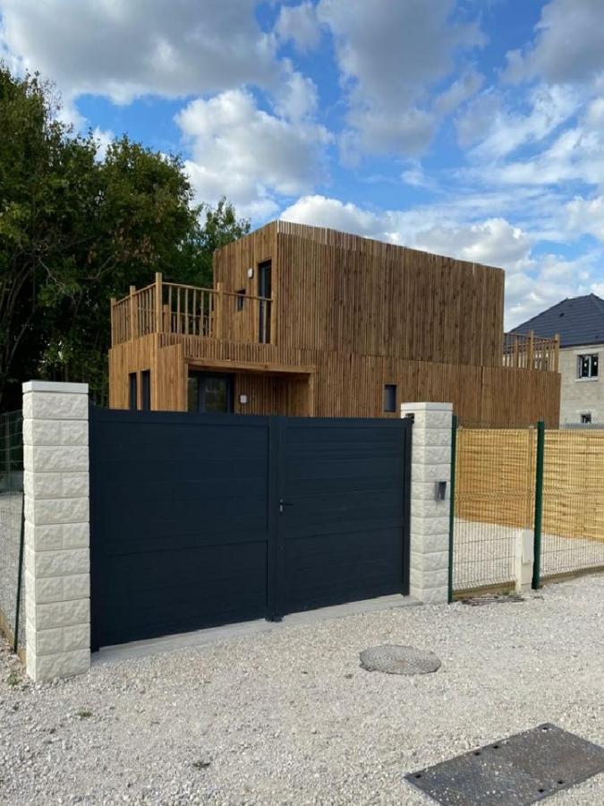 Duplex Atypique En Bois Entre Ville Et Verdures 라샤펠르생매스밍 외부 사진